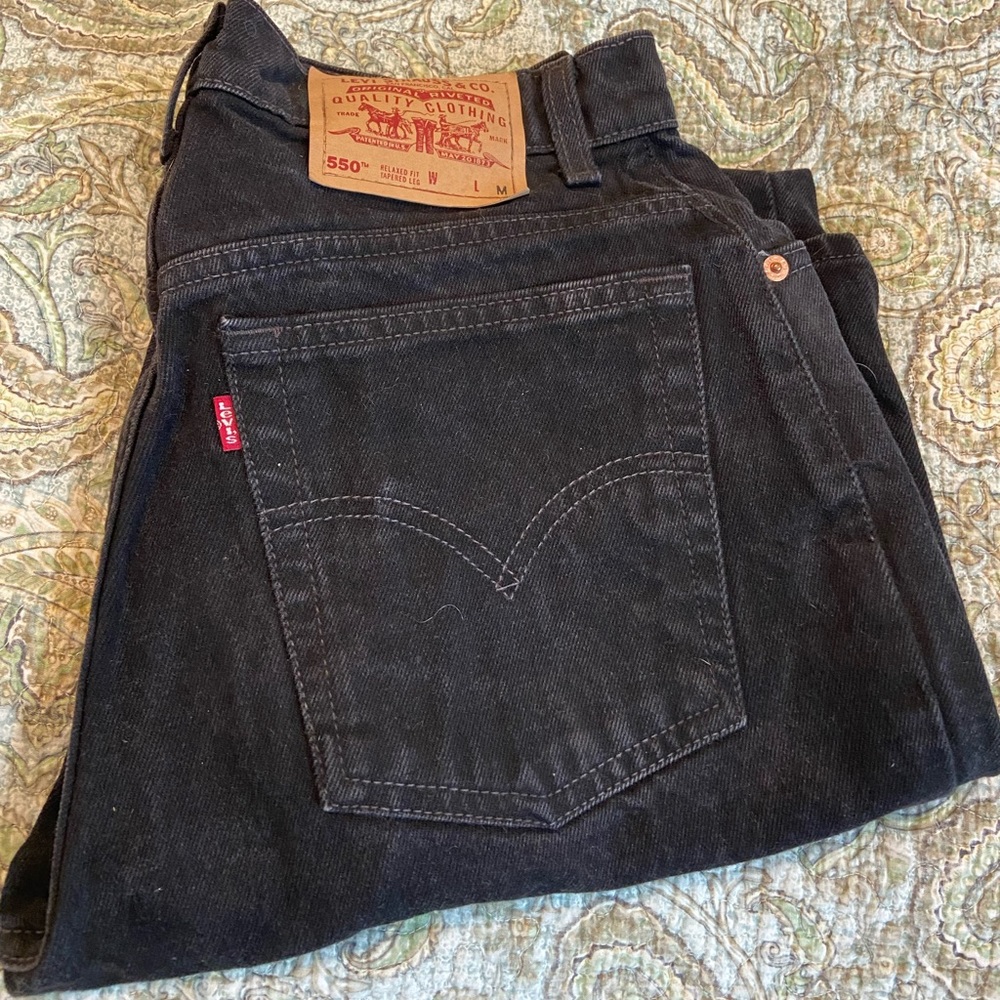 Levi’s Women’s 550 Jeans Black